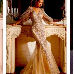 Beautiful and elegant evening gown